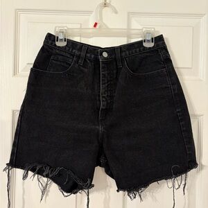 Guess Black Jean Shorts